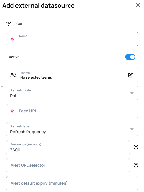 CAP Poll Mode Configuration